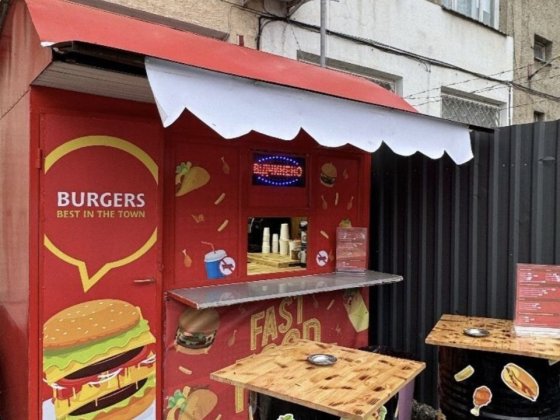 Павільйон для фастфуду/кави | кіоск | маф | готовий бізнес з локацією Ужгород