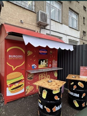 Павільйон для фастфуду/кави | кіоск | маф | готовий бізнес з локацією - фото 1