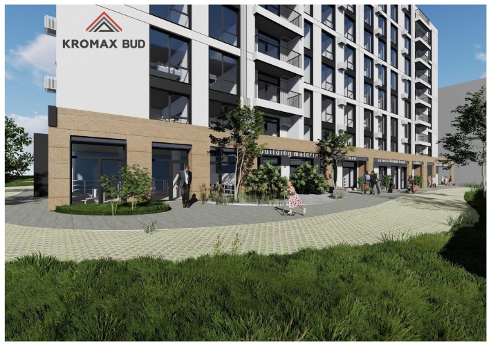 Комерційне приміщення у ЖК "KromaxBud" на вул. Руська 211Б - фото 1