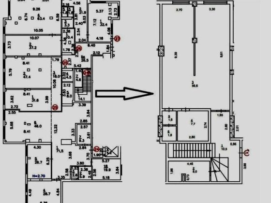 Комерційний простір 720м2 у центрі Києва під масштабний проект Київ