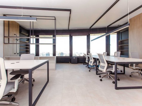 Супер ціна! Продаж офісу 82 кв.м. Видовий з меблями. Кловський, 7 Київ