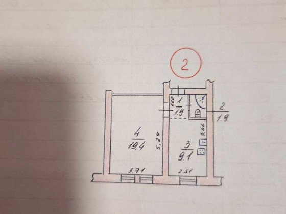 Продаж 1 кімнатної квартири під б'юті кабінет або салон Запоріжжя