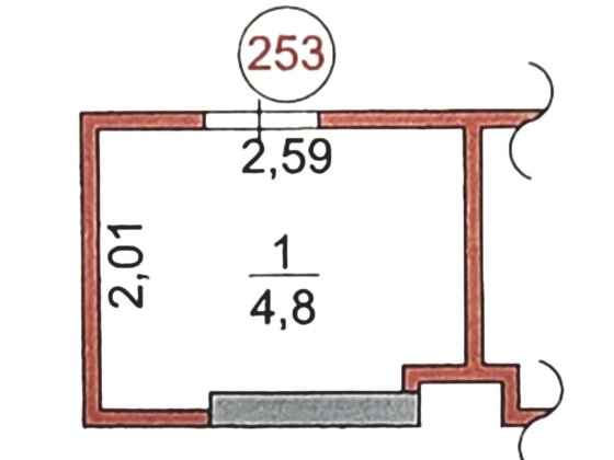 Комора 4.8 м2, ЖК "Кришталеві джерела" (3ч, вул. Метрологічна 58) Київ