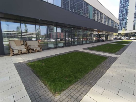 ЖК Диброва Парк. Витринное фасадное помещение "Open Space" 51 м2 Київ