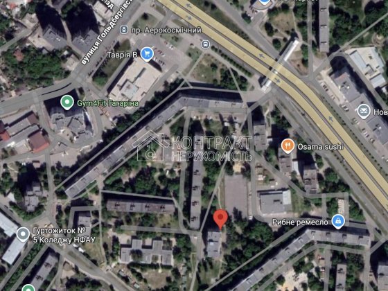Продам коммерцию 77м2 пр.Аерокосмический (Гагарина) Рыбное ремесло Харків