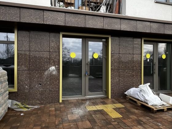 Коммерческое помещение в Кадорр Сити на ул. Краснова. Фасад Одеса