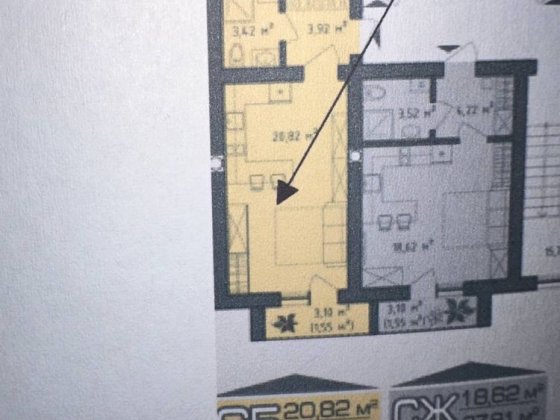 Здам. Квартиру 31м2 + кладова 3 м2