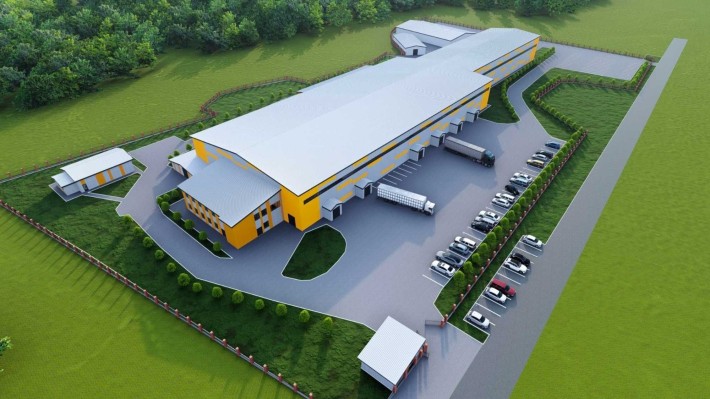 Оренда складу - клас В+, 7444 м2, смт. Гостомель - фото 1