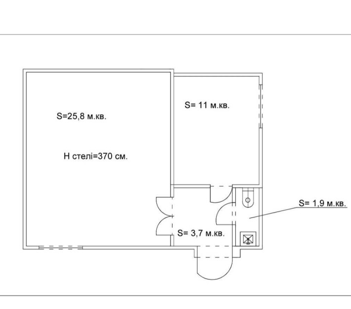 Оренда офісного приміщення в центрі Звягеля — вул. Соборності, 14а - фото 1