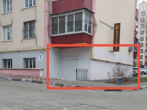 Обухів - оренда фасадного приміщення 92,7 кв.м., м-н Сосновий Обухів