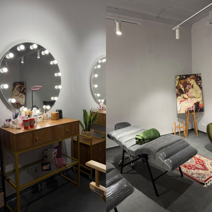 Оренда робочих місць для бʼюті майстрів : кушетка , візажний стіл - фото 1