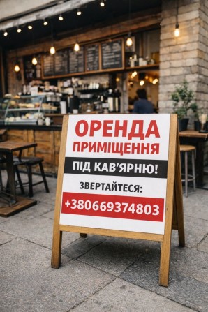 Здам приміщення під кав'ярню. - фото 1