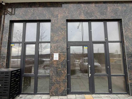 Приміщення в оренду. Фасад навпроти АКВАПАРКУ. Ремонт частковий Ирпень