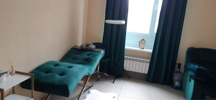 Кушетка для майстра з нарощування вій, кушетка для перманенту - фото 1