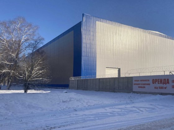 Промислове приміщення від власника (від 500м² до 3000м²+) Полтава