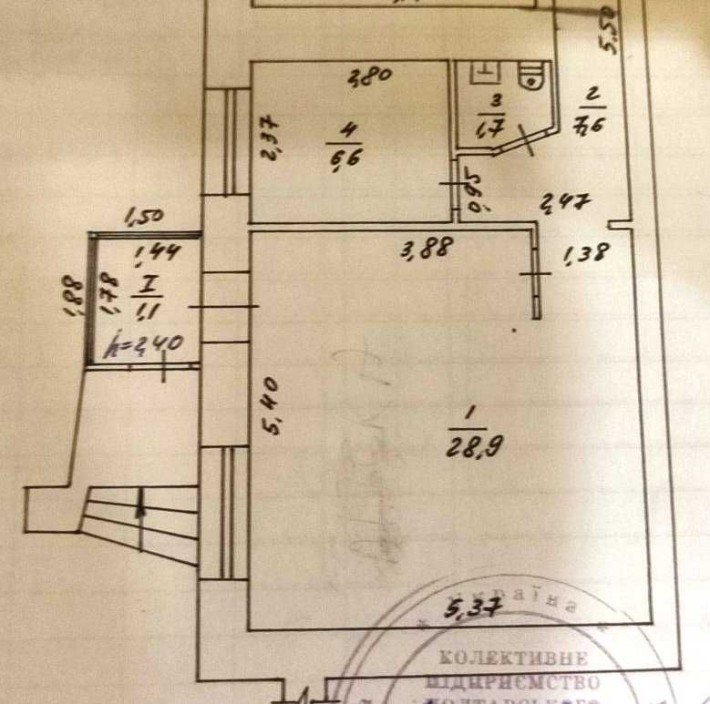 45 м2, р-н Зигіна, ТРЦ Київ - фото 1