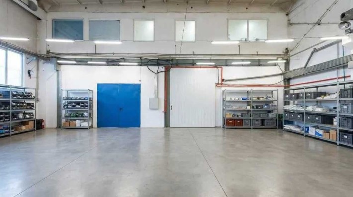 Сдам отличное производственно складское помещение 600м2. Правый берег - фото 1