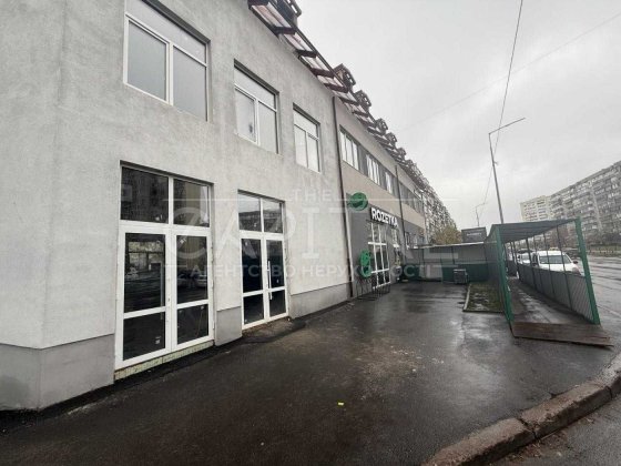 Оренда комерційного приміщення 306м2, ФАСАД, Позняки, вул. Драгоманова Київ