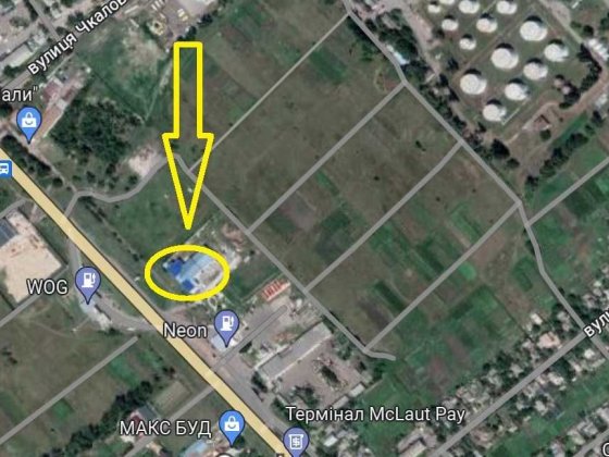 Оренда складів та офісу від 300 до 1000 кв.м по вул. Чигиринський Шлях Черкаси