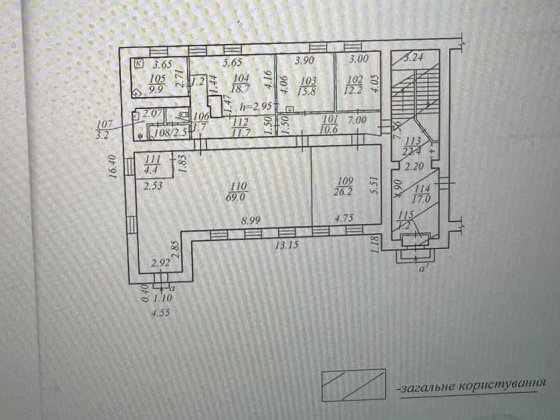 Сдам офис в Нагорном  р-не пр.Д. Яворницкого(пл.Соборная) Дніпро