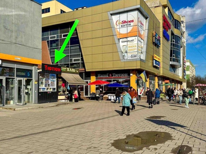 Оренда МАФу на вул. Сихівська біля ТЦ Сихів (Іскра) - фото 1