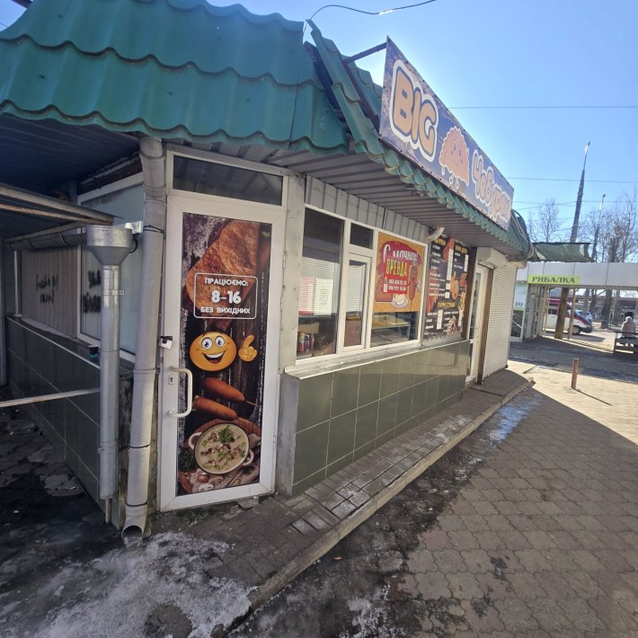 Аренда павильона на рынке Колос возле перехода и остановки 8м 7000грн - фото 1