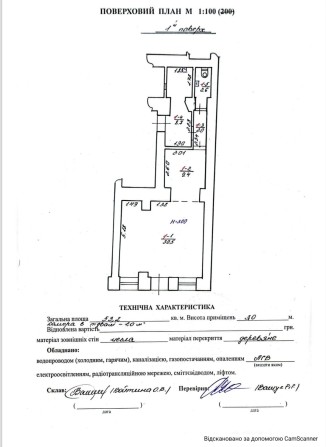 Оренда приміщення 52,3м.кв. центр  в.Валова - фото 1