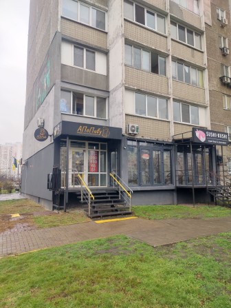 Аренда, фасад, н/ф, 41м2, Драгоманова 13/10 - фото 1
