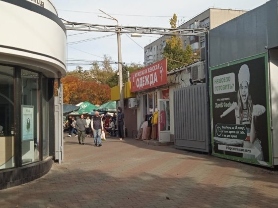 Аренда магазина на входе в "Киевский" рынок