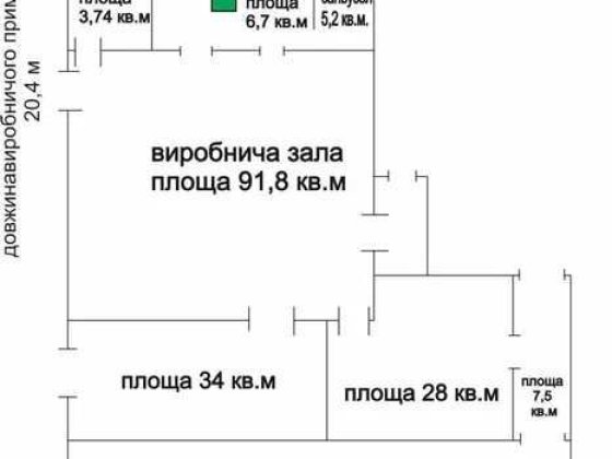 Аренда складского помещения Широкая балка 215 м2