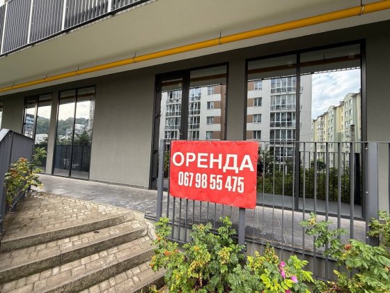 Оренда ФАСАДНОГО комерційного приміщення 220м2, вул. Малоголосківська Львов