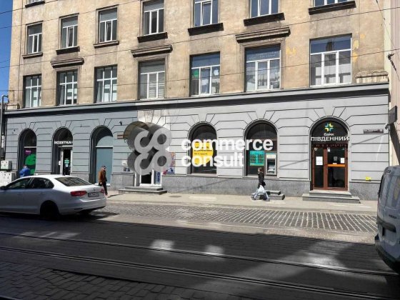 Оренда фасадного приміщення на вул. Городоцька, центр Львов