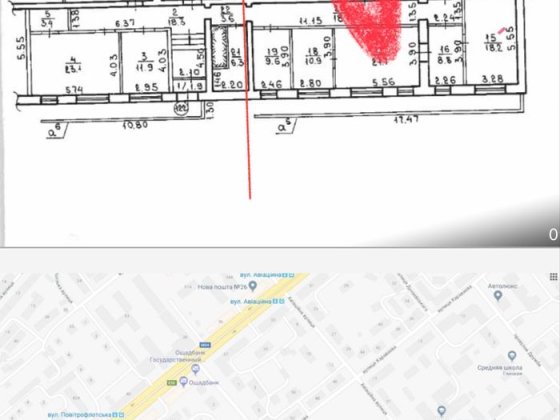 Оренда приміщення 170м, можна під квартири.