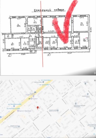 Оренда приміщення 170м, можна під квартири. - фото 1