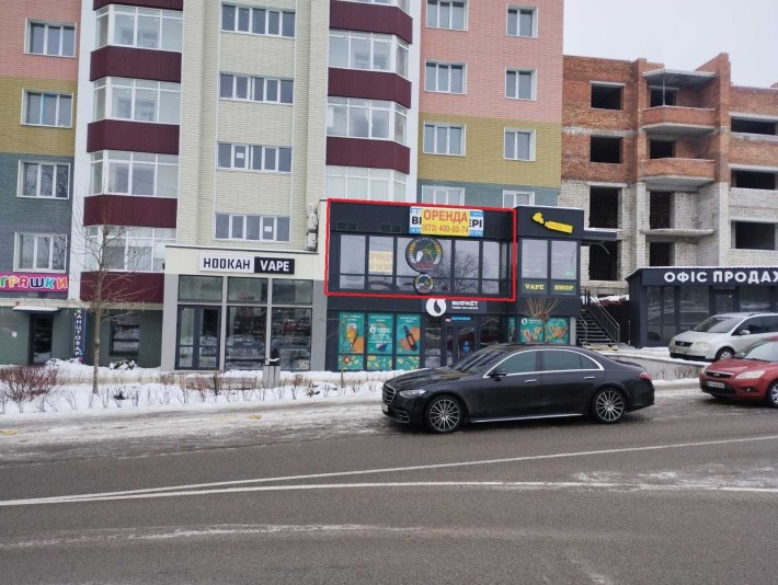 Оренда: Приміщення (84 м2) м. Белогородка, вул. Саенко 11 - фото 1