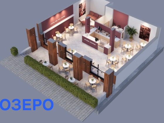 Приміщення з видом на озеро та з великою терасою Власник Брюховичи