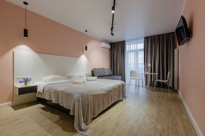 Подобово оренда сучасних 1к апартаментів, м. Вокзальна - фото 1