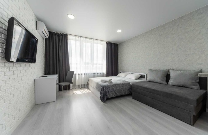 Апартаменти-студія, ЖК Олімпік Парк,Бажана 17Б. Є укриття і Генератор! - фото 1