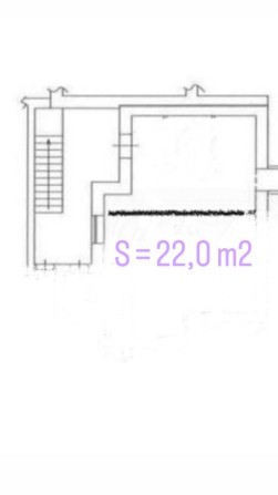 Оренда кімнати 22,0 м2 з окремим входом ЖК Аметист приміщення - фото 1