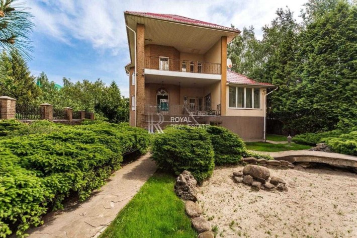 Оренда Будинок 460м2 7кімн 10соток Борщагівка Газ Гараж Сауна Басейн - фото 1