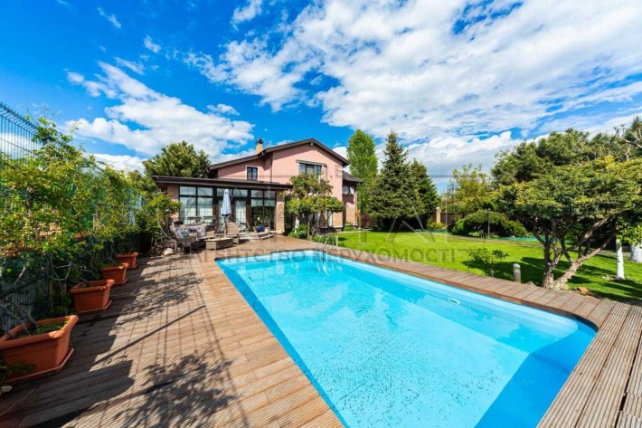 Будинок із басейном, сауною/с. Гатне/газове опалення/генератор - фото 1