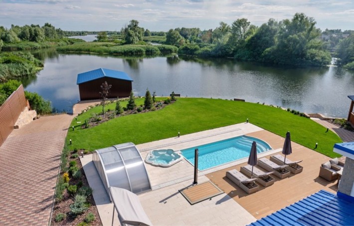 Сдам дом Осокорки Гнедин с выходом на Днепр - фото 1