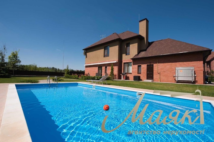 Аренда дома 260м2 с бассейном в Лесниках. КГ "Зелений Гай" Новообухов - фото 1