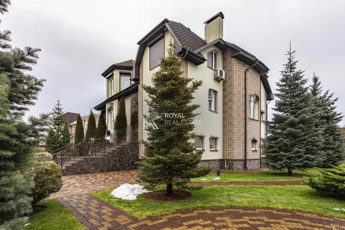 Оренда Будинок 411м2 7кімн 17соток Стоянка Газ Басейн Сауна Гараж - фото 1