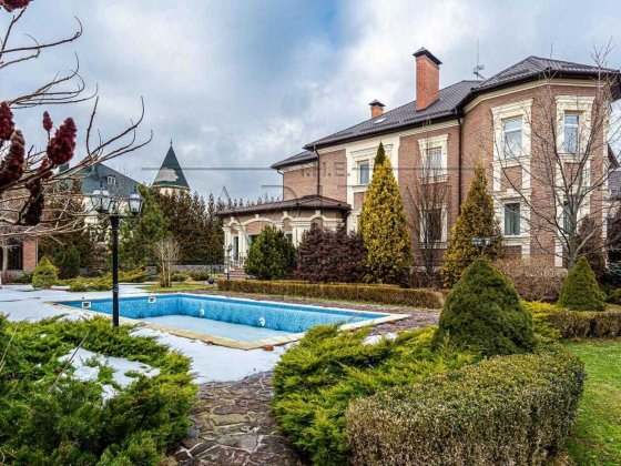 Будинок 750м2/38 соток/2 пов/басейн, Віта-поштова, 7 км від Києва Віта-Поштова