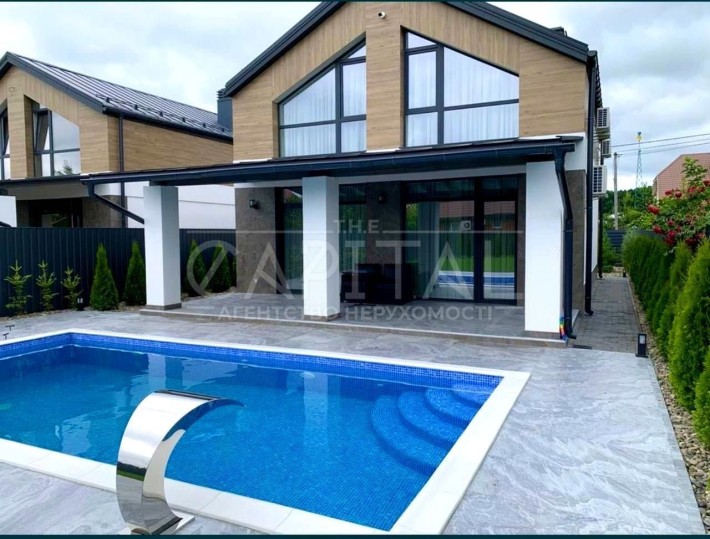 Оренда / Будинок з басейном/ Глеваха - фото 1