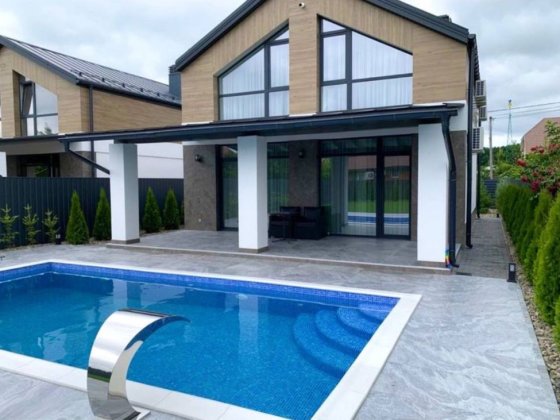 Сдам дом с басейном первая сдача Глеваха Глеваха