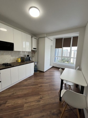 У-квартал, оренда 1-квартири, газ, Софіївська борщагівка, вид з вікна - фото 1