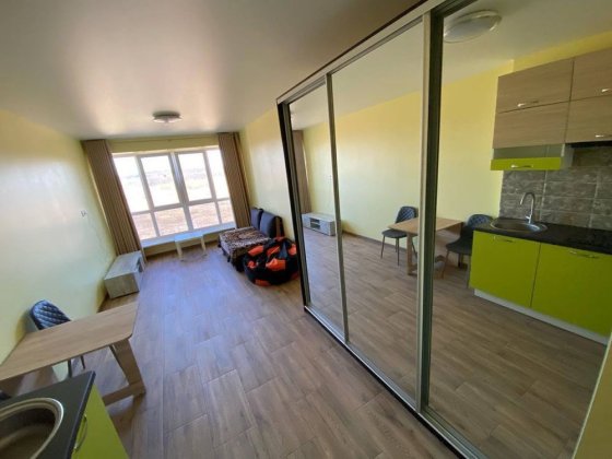 Велика студія 28 м² з видом на набережну Ірпінь