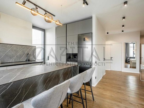 3К з терасою в ЖК Rybalsky Поділ Набережно-Рибалська паркомісце Киев